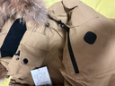 諾詩(shī)蘭（NORTHLAND）冬季戶(hù)外男士90鵝絨羽絨服防潑保暖可升溫連帽派克服 NDJDT0661E 焦茶色 L (175) 曬單實(shí)拍圖