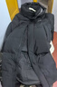 鴨鴨王一博同款冰殼系列2.0羽絨服男女長(zhǎng)款過(guò)膝冬季新款極寒反季外套 青光黑 M 曬單實(shí)拍圖