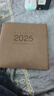 朗捷2026年日程本方形每日計劃本皮面效率手冊大號隨身日歷記事本學(xué)習計劃筆記本時(shí)間管理規劃本可定制 曬單實(shí)拍圖