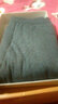 恒源祥羊毛褲男三層加厚棉褲女純羊毛填充冬款大碼中老年保暖褲單件褲子 三層加厚男款-中灰（-30℃） 175 曬單實(shí)拍圖