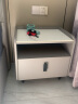 芝华仕（CHEERS）床头柜卧室 现代简约床边储物收纳小柜子科技布芝华士G020 冰岛灰 优先发货（详询客服） 实拍图