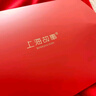 上海故事100%羊毛女士純色雙面大披肩圍巾禮盒厚款保暖圍脖送人 蝦米駝 曬單實(shí)拍圖