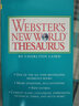 英文原版 韋氏新世界英語同義詞詞典 Webster's New World Thesaurus 全英文版 英英字典 曬單實(shí)拍圖