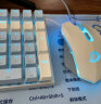 达尔优（dareu）EK815机械合金版机械键盘 有线电竞游戏键盘 87键多键无冲 笔记本电脑键盘 白蓝黑轴 实拍图