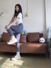 浩沙（hosa）瑜伽褲女秋季高腰提臀運動高彈速干訓(xùn)練褲蜜桃臀健身褲外穿緊身褲 藍(lán)灰 M(高158-163cm/重45-53KG) 曬單實拍圖