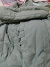安婭詩提花棉衣女冬季盤扣加厚網(wǎng)紋棉麻棉襖女裝復(fù)古中國風(fēng)棉服文藝范 青藍色*盤扣棉衣 均碼 曬單實拍圖