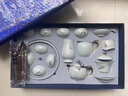 容山堂天青汝窯汝瓷整套茶具套裝全套功夫茶具瓷器便攜茶具泡茶器全套 20件 天青汝窯整套茶具-描金云鶴 曬單實拍圖