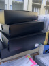 齐心(Comix) 10个装  75mm档案盒 加厚耐用型粘扣文件盒 A4资料盒 黑色 HC-75-10 实拍图