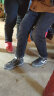 回力童鞋冬季新款韩版儿童棉鞋加厚加绒保暖二棉鞋男童女童高帮靴子 红色（革面） 35/内长约22cm 实拍图