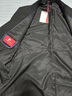 皮爾卡丹（pierre cardin）西服套裝男士商務(wù)修身職業(yè)正裝新郎結(jié)婚伴郎西裝禮服三件套針織 雙扣黑色(西服+西褲+襯衫) XL碼(送8件壕禮) 曬單實拍圖