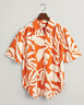 GANT甘特2024春季新款女裝花卉印花襯衫|4300335 860-橙色花紋 2XL 40 曬單實拍圖