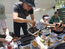 巖谷（Iwatani）多功能便攜式燒烤爐三合一家用戶外野炊烤肉烤串火鍋爐ZGH-RBT-3S ZGH-RBT-3S燒烤爐(含烤網(wǎng))+包Ｌ+4瓶氣 曬單實(shí)拍圖