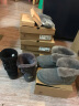 AU&MU澳洲雪地靴女冬季羊皮毛一体中筒男女靴保暖加绒防滑大码户外棉鞋 N310黑色 39 U8(39/40) 实拍图
