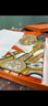 愛馬仕（HERMES）愛馬仕新款絲巾 “甜蜜的鞍具”90方巾 圍巾手工卷邊 送媽媽禮物 橙色 / 白色 / 米色 90*90cm 曬單實(shí)拍圖