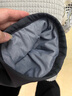 羅蒙（ROMON）男士羽絨褲外穿加厚鵝絨直筒長褲秋冬新款中青年保暖加絨褲912 深灰 XL 曬單實(shí)拍圖
