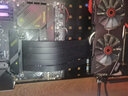 臻威（ZHENWEI）PCIe X16 4.0顯卡延長(cháng)線(xiàn) 40厘米 插槽90度 PCI-E顯卡豎裝延長(cháng)線(xiàn)  黑色 曬單實(shí)拍圖