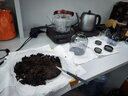 瓷牌茗茶具（cipaiming teaset）瓷牌茗 玻璃茶葉罐大號密封普洱茶罐茶葉儲存罐茶具配件玻璃罐 青灰錫合金《圓滿》大號玻璃茶葉罐 曬單實拍圖