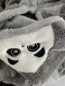猫人睡袍男士睡衣男冬季珊瑚绒加厚加绒家居服男卡通连帽睡衣咖啡色L 实拍图
