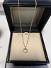蕭邦（Chopard）項(xiàng)鏈女18K金愛心鉆石項(xiàng)鏈吊墜女士珠寶禮物 曬單實(shí)拍圖