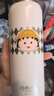 杯具熊【正】彈蓋直飲保溫杯女士禮物帶杯套水杯大容量水杯 珍珠小丸子 曬單實(shí)拍圖