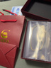 中國黃金（CHINA GOLD）足金愛(ài)心黃金手鏈古法金珠手串紅色琺瑯送女友生日禮物 古法小光珠-金重約2g【七夕禮盒】 曬單實(shí)拍圖