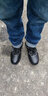 孚誠勞保鞋男女冬季棉靴防砸防刺穿耐磨牛皮防水耐油酸堿工作工地安全 牛皮加絨款215 41 曬單實(shí)拍圖