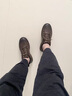 西域駱駝（VANCAMEL）戶(hù)外真皮男鞋秋季新款英倫休閑皮鞋男士低幫防滑復古馬丁靴耐磨 卡其 40 撿漏高檔大牌 曬單實(shí)拍圖
