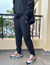 KELME /卡爾美 訓練長褲男秋季新款速干束腳運動褲彈力男九分褲子 黑色 XL【180/84A】 曬單實拍圖