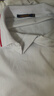 羅蒙兒童白色長(cháng)袖polo衫男女童T恤打底衫學(xué)生班服校園服飾白色條紋170 曬單實(shí)拍圖
