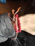 書(shū)粟 新中式山鬼l花錢(qián)手鏈山銅錢(qián)手鏈民族風(fēng)藏式手工編織手繩情侶手繩 山鬼花錢(qián)/紅繩款 曬單實(shí)拍圖