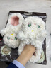 細(xì)細(xì)條 ins少女心可愛貓咪棉拖鞋女冬季家居休閑防滑保暖毛絨月子軟底鞋 月亮小貓全包款【白色】 38-39 曬單實(shí)拍圖