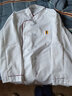 誠墨（CHENGMO）廚師服長(cháng)袖短袖酒店工作服男女秋冬裝飯店廚房后廚餐飲服裝工裝 白色廚師服長(cháng)袖 XXL 曬單實(shí)拍圖