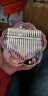 华蜀卡林巴21音拇指琴初学者入门单板实木姆钢琴儿童小型乐器 透明粉 实拍图