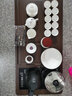 蘇氏陶瓷（SUSHI CERAMICS）功夫茶具套裝胡桃木色茶盤家用辦公自動燒水壺一體茶具國家補貼 曬單實拍圖