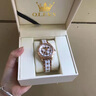 歐利時(shí)（OLEVS）新款女神表全自動(dòng)手表女機械表簡(jiǎn)約氣質(zhì)女士手表七夕送禮腕表情人節表白女表 6622陶瓷帶玫殼白面 曬單實(shí)拍圖