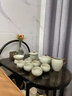 兮元記汝窯茶具套裝整套高檔家用茶壺茶杯泡茶客廳辦公室功夫茶具茶臺(tái)盤 米黃汝窯大西施壺11頭+茶盤-簡(jiǎn)裝 曬單實(shí)拍圖