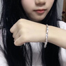 VIGG999足銀莫比烏斯手鐲女銀鐲子七夕情人節(jié)禮物生日送女友媽媽紀念 莫比烏斯手鐲15g（京J倉直發(fā)） 曬單實拍圖
