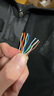 nissenseisen日線nippon超六類Cat6A非屏蔽UTP萬兆10G高速網(wǎng)線純無氧銅高帶寬 橙色(OR) 305米裝 曬單實拍圖