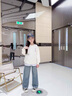 小豬彼特女童牛仔褲春秋2025新款兒童褲子秋裝套裝大童女裝秋季闊腿褲直筒 13042藍色【春秋款】 150 cm 曬單實(shí)拍圖