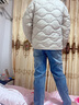 ABLE JEANS【鄧凱同款】秋冬新款男女同款棒球領(lǐng)休閑保暖輕量羽絨服男士外套 玄米色02 L 曬單實(shí)拍圖