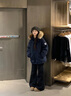林羽森冬季大毛領(lǐng)派克服棉襖加厚工裝棉服女冬連帽2024新款棉衣冬裝外套 藏青色 M 推薦100-120斤 曬單實(shí)拍圖