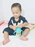 NUBY（努比）動(dòng)物學(xué)飲杯嬰兒寶寶水杯兒童吸管杯鴨嘴杯防嗆6個(gè)月以上 考拉冰川藍(lán) 240ml 曬單實(shí)拍圖