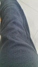 每時(shí)女裝仿毛呢休閑褲女秋冬新款哈倫褲煙管褲西裝女褲子女2889灰31 曬單實(shí)拍圖