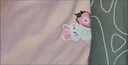 莫代爾女童睡裙夏款冰絲兒童睡衣夏季女孩中大童裝薄款可愛家居服 粉色兔子草莓睡裙 130 曬單實(shí)拍圖