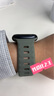 DRESSELF活力波浪款蘋(píng)果手表硅膠運動(dòng)表帶Apple iWatch S11/10表帶透氣s7/s8/s9ultr夜光表帶蘋(píng)果表帶 【多孔透氣】灰綠色 40mm【適用iwatch S6/5/4/SE 曬單實(shí)拍圖