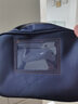 MDY男士橫款手拿包銀行尾款包公文包收納包會(huì )議手提包超市收銀包可印刷廣告logo 藏青大號(升級,送鎖) 曬單實(shí)拍圖