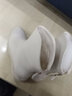 達芙妮（DAPHNE）短靴女春秋皮單靴品牌瘦瘦靴新款女鞋秋冬靴子冬加絨保暖英倫風 米色 加絨 38 (240mm) 曬單實拍圖