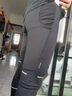 迪卡儂男士跑步透氣訓練打底肌肉支撐長(cháng)褲黑色XL-4247947 曬單實(shí)拍圖