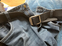 戰術(shù)鳥(niǎo)R18（高性能）男士尼龍腰帶戶(hù)外休閑帆布皮帶耐用工裝牛仔褲腰帶 R17-黑色（槍灰扣） 115cm 曬單實(shí)拍圖
