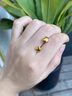 中國黃金（CHINA GOLD）黃金愛心耳釘 直針心形 足金耳飾 七夕情人節(jié)禮物送女友老婆 愛心耳釘【一對】0.5g 曬單實(shí)拍圖